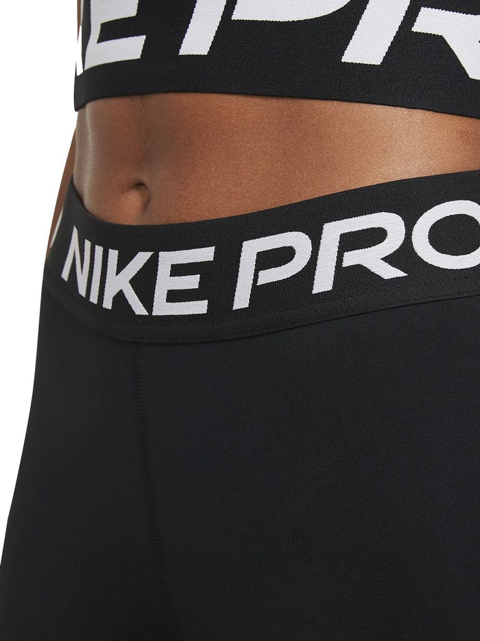 Nike Pro Shorts 8 cm - Nero/Bianco-4
