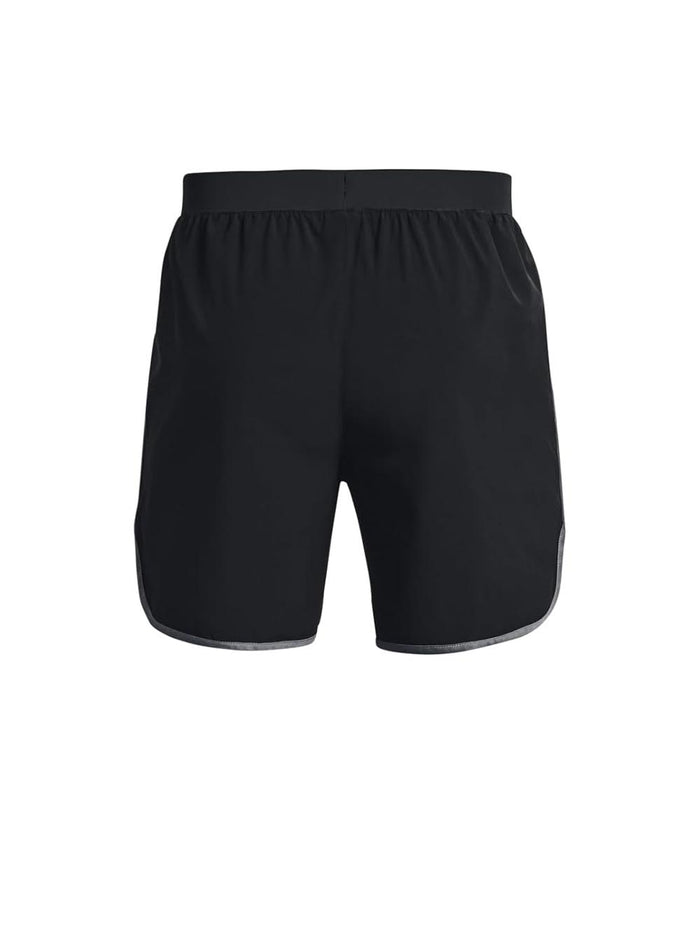 Ua Hiit Woven 6In Shorts - Black Pitch Gray-2