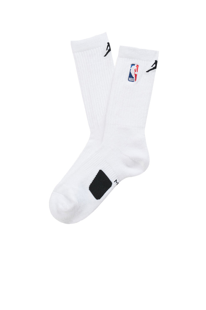 Jordan NBA Crew Socks - White Black