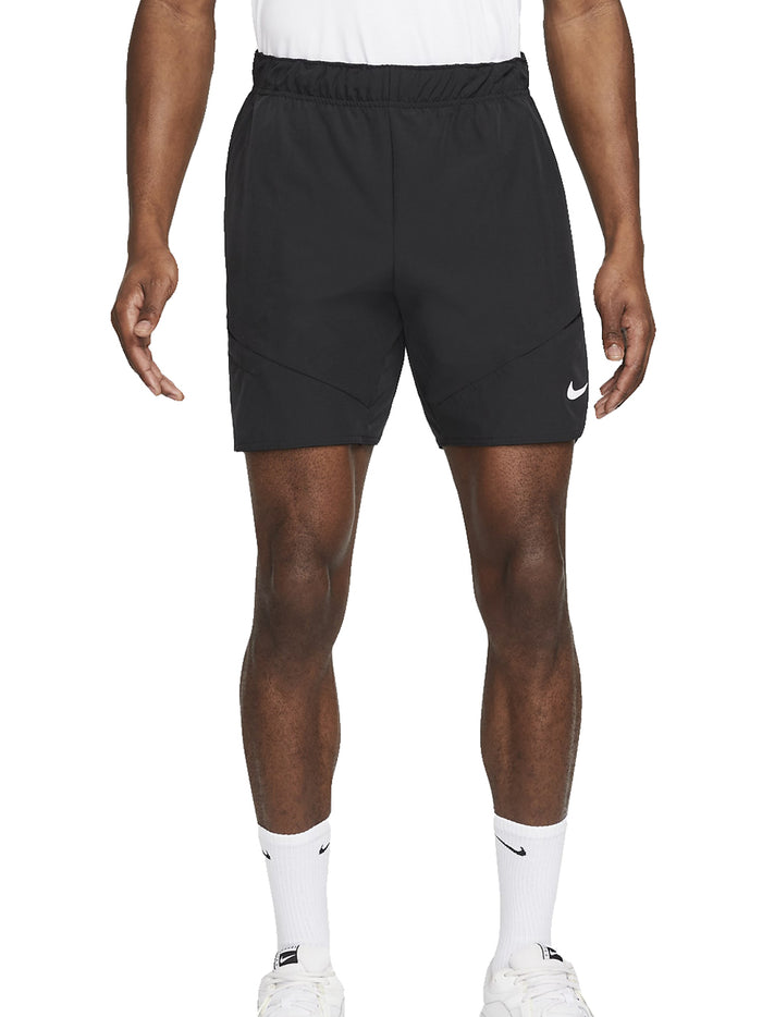 NikeCourt Dri-FIT Advantage Shorts da tennis 18 cm - Black/White