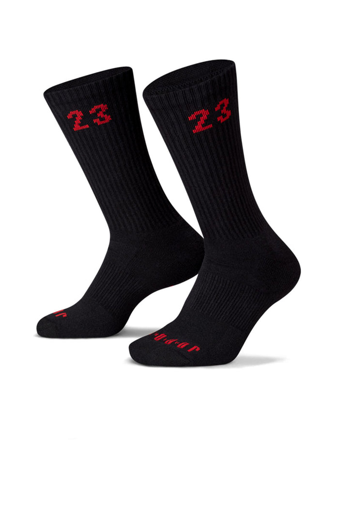 Jordan Essentials Crew Socks 3-Pack - Black-2