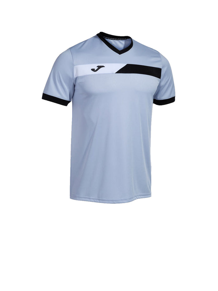 Court Short Sleeve T-shirt - Blue Navy White-1