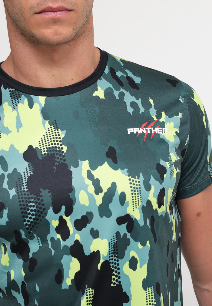 Panther T-Shirt Stampa - Multicolor-2