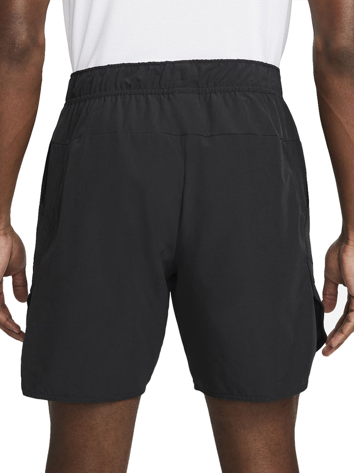 NikeCourt Dri-FIT Advantage Shorts da tennis 18 cm - Black/White-2