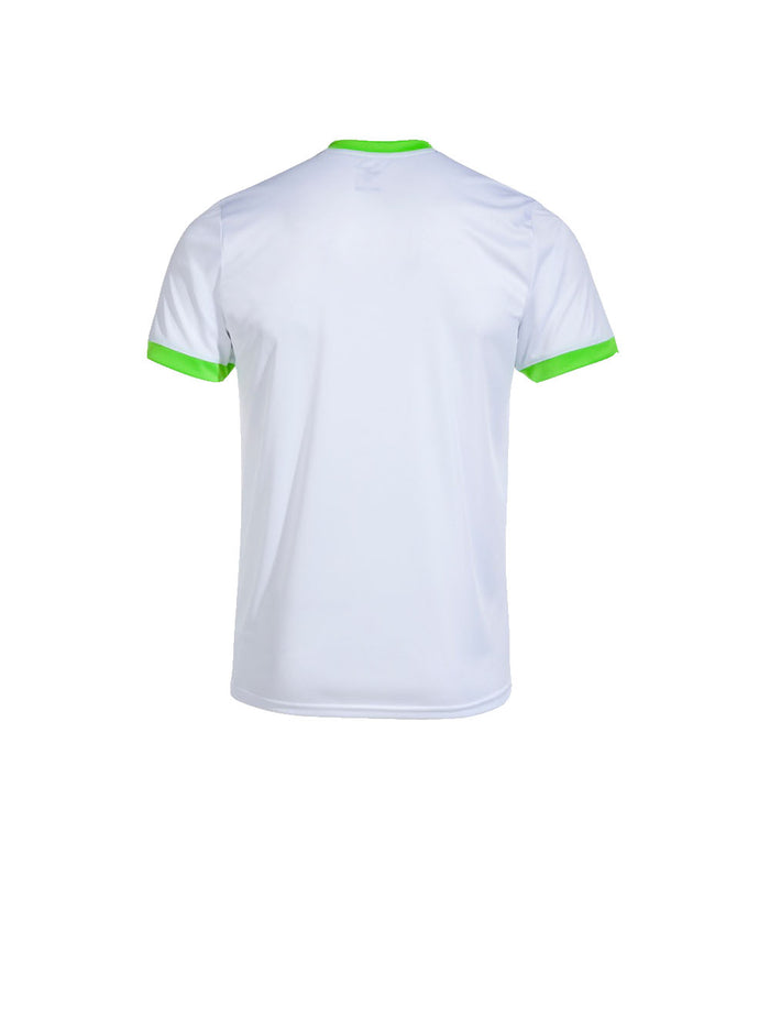 Court Short Sleeve T-shirt - White Fluor Green-2