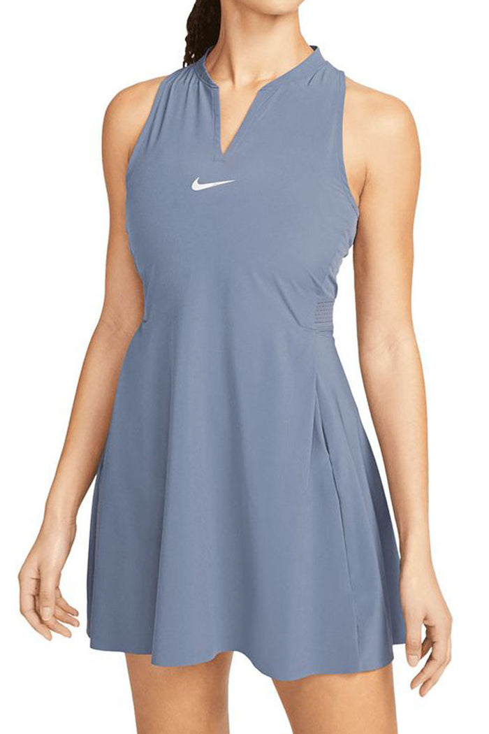 Nike Dri Fit Club Women's Dress - Diffused Blue/Bianco