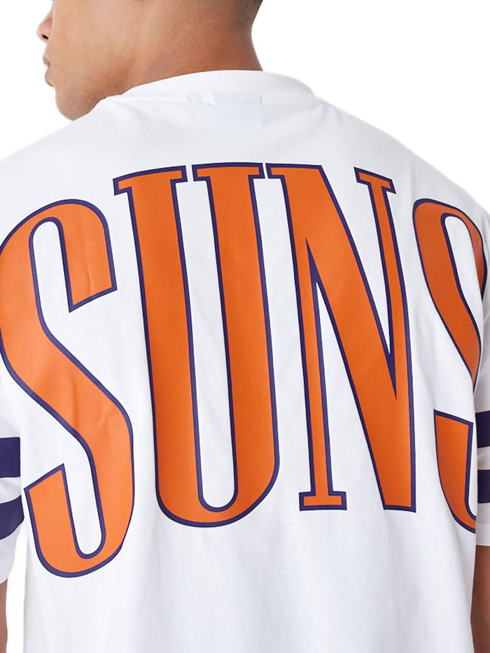 Nba Arch Graphic Os Tee Phonix Suns - White-2