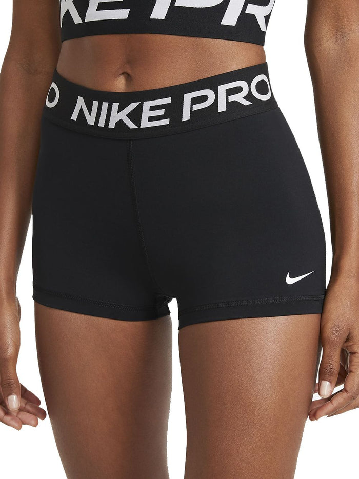 Nike Pro Shorts 8 cm - Nero/Bianco-2