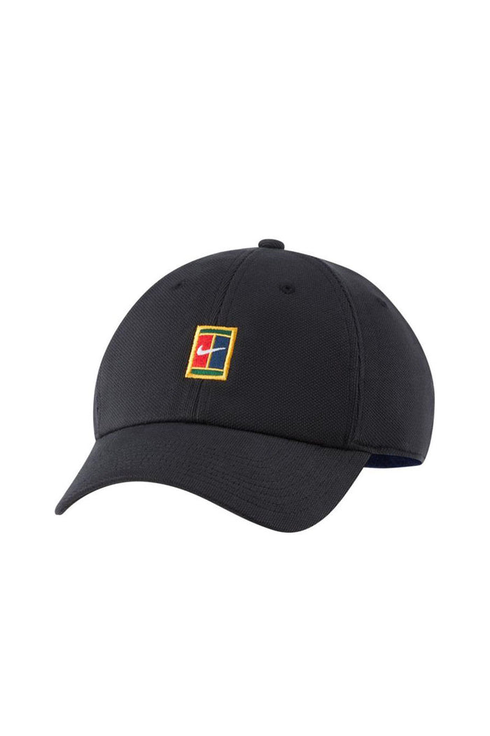 Nike Court Heritage 86 Logo Tennis Hat - Black-1