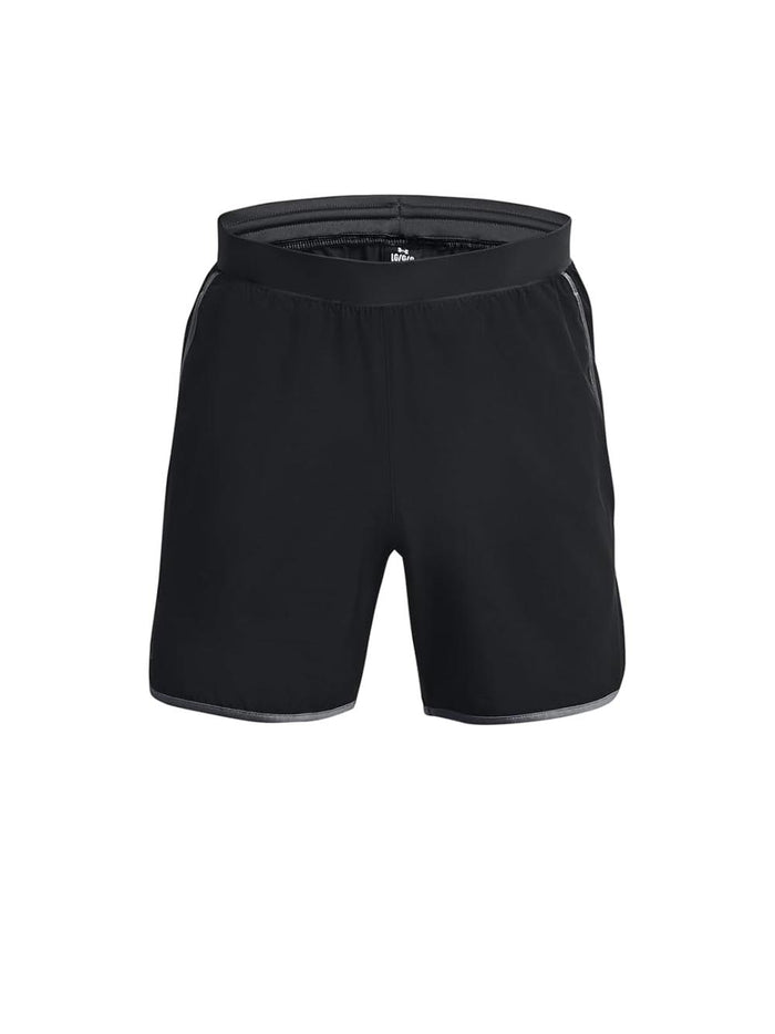 Ua Hiit Woven 6In Shorts - Black Pitch Gray