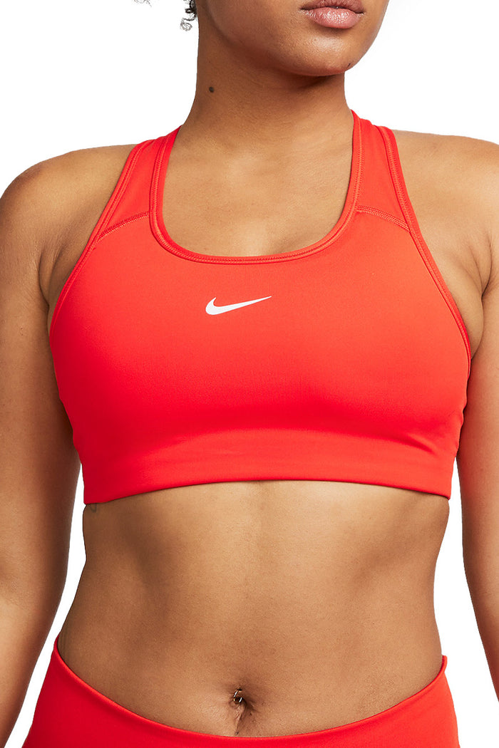 Nike Swoosh Women's Medium Support - Picante Red/Bianco